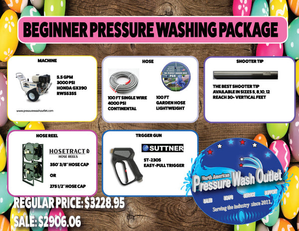 Beginner Pressure Washing Package Sale